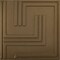 Ekena Millwork 19 5/8in. W x 19 5/8in. H Geometric EnduraWall Decorative 3D Wall Panel Covers 2.67 Sq. Ft. WP20X20GMCCB - alternate 1